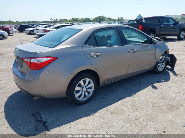 Toyota COROLLA LE 2015 5YFBURHE6FP340012 Image 4