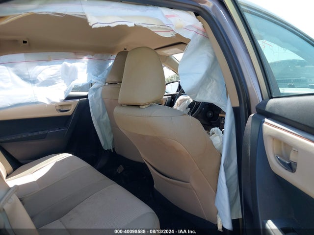 Toyota COROLLA LE 2015 5YFBURHE6FP340012 Image 8