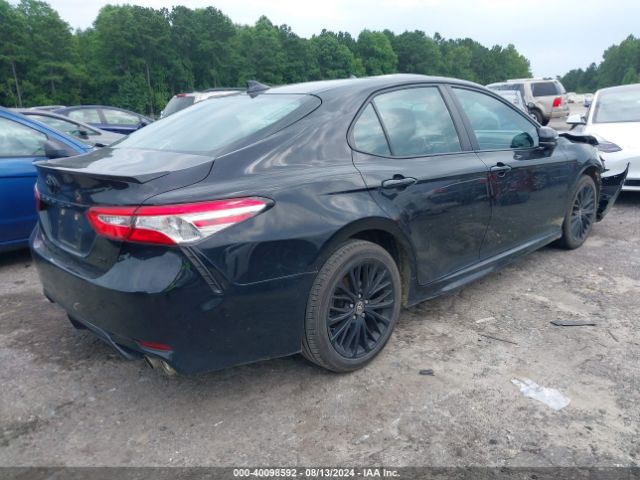 4T1G11AK4LU390644 Toyota Camry Se Nightshade Edition