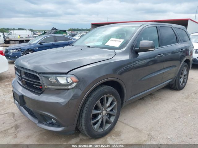 1C4RDJDG0JC174448 Dodge Durango Gt Awd