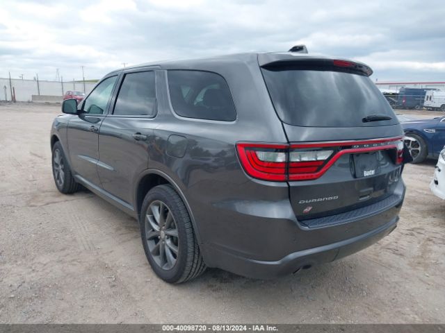 1C4RDJDG0JC174448 Dodge Durango Gt Awd