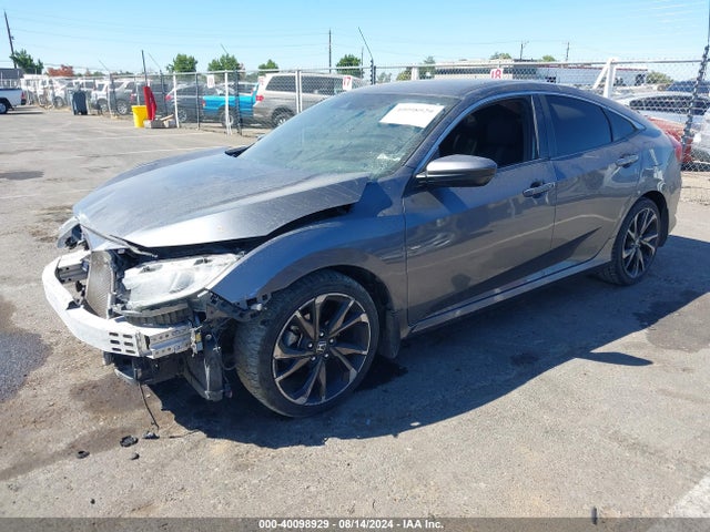 Honda Civic Sport 2019 2HGFC2F8XKH591190 Image 2