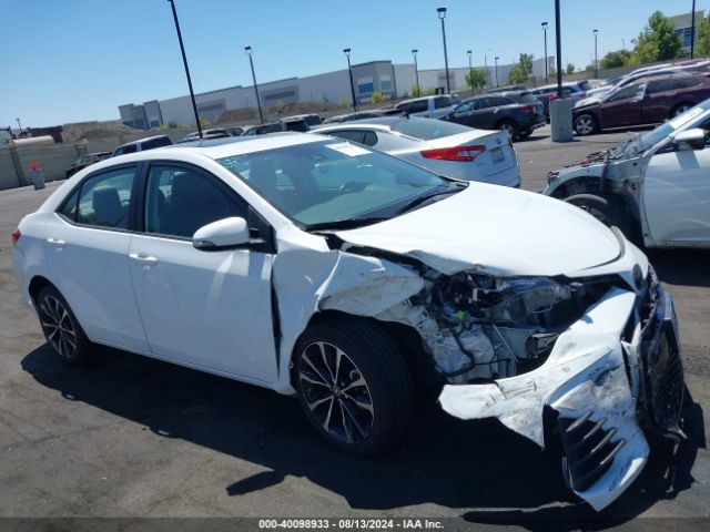 5YFBURHE6KP918894 Toyota COROLLA SE