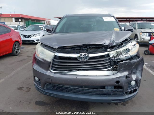 5TDKKRFH6ES034050 Toyota Highlander Xle V6