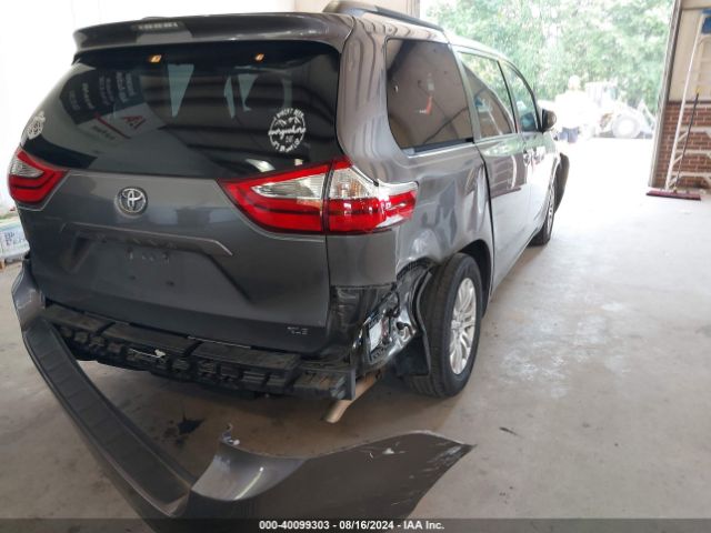 5TDYZ3DC7HS876295 Toyota Sienna Xle 8 Passenger