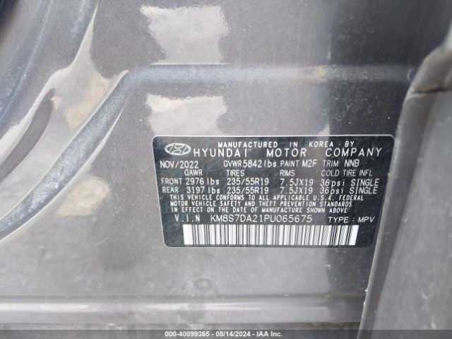 KM8S7DA21PU065675 Hyundai Santa Fe Plug-in Hybrid Limited