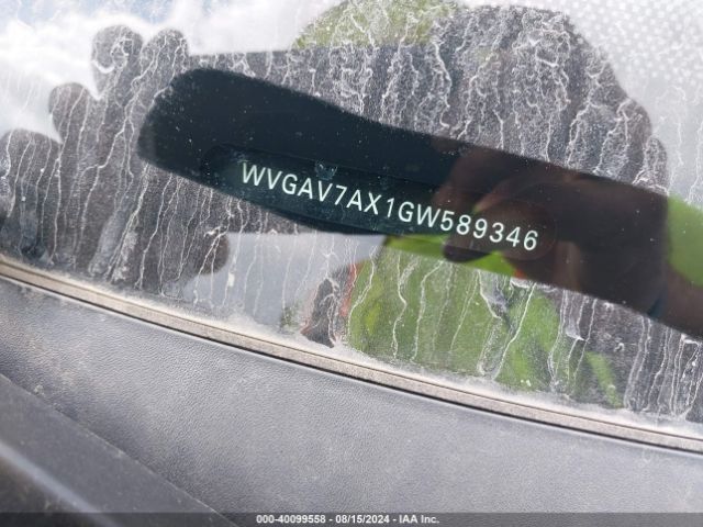 WVGAV7AX1GW589346 Volkswagen Tiguan R-line/s/se/sel