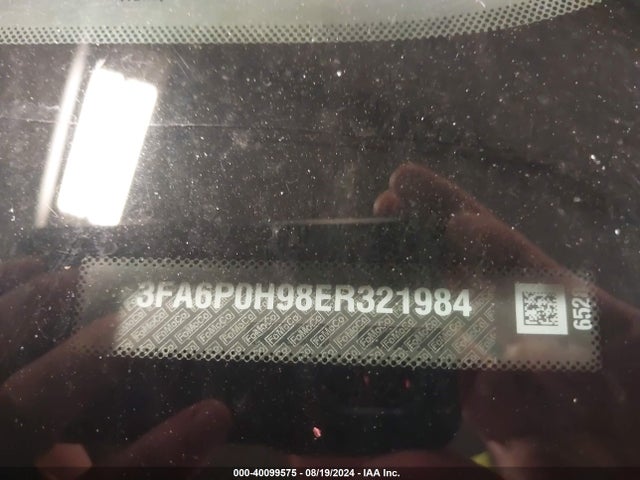 Ford FUSION SE 2014 3FA6P0H98ER321984 Image 9