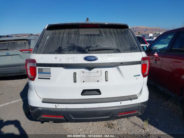 1FM5K8AR1JGB12063 Ford Police Interceptor Utility