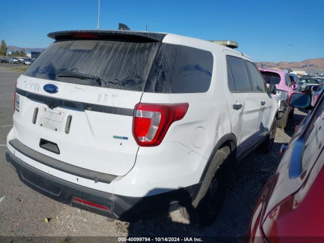 1FM5K8AR1JGB12063 Ford Police Interceptor Utility