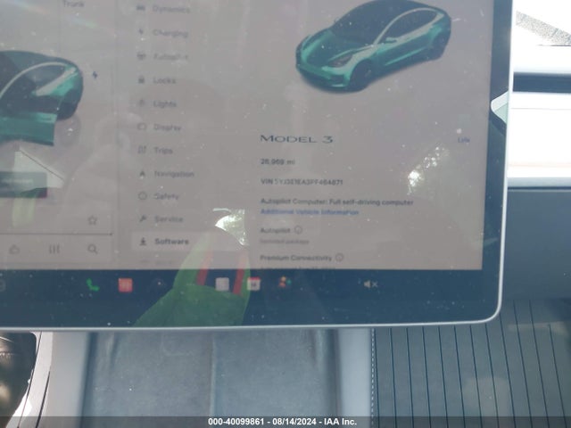 2023 TESLA MODEL 3 5YJ3E1EA3PF464871 Photo 6