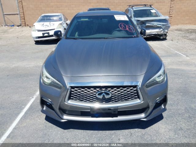 JN1FV7APXKM760550 Infiniti Q50 3.0t Red Sport 400