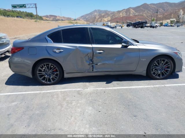 JN1FV7APXKM760550 Infiniti Q50 3.0t Red Sport 400