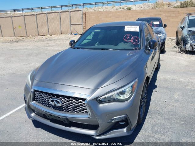 JN1FV7APXKM760550 Infiniti Q50 3.0t Red Sport 400