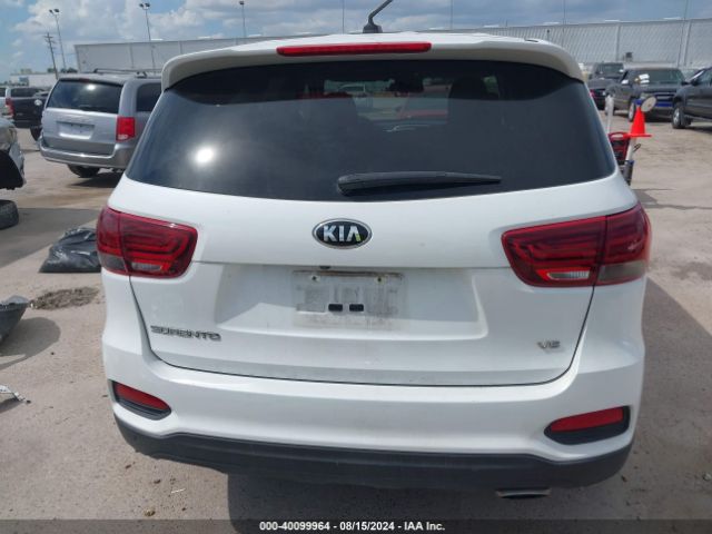 5XYPG4A50KG468349 KIA Sorento 3.3l Lx