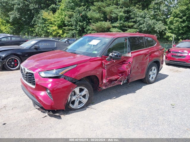 Toyota Highlander Le 2021 5TDBZRBH1MS086797 Image 2