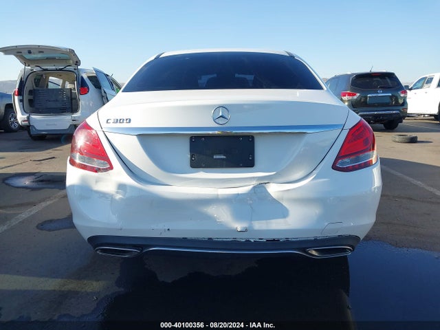 Продажа на аукционе авто 2015 Mercedes-benz C 300 Luxury/sport, vin: 55SWF4JB7FU094127, номер лота: 40100356