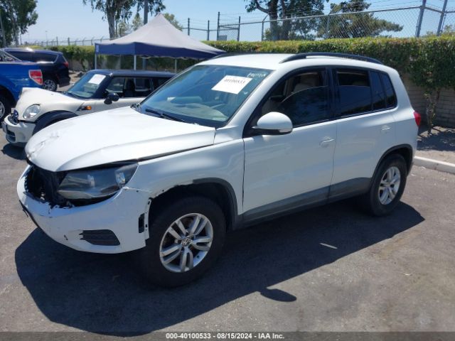 WVGAV7AX6GW596356 Volkswagen TIGUAN S