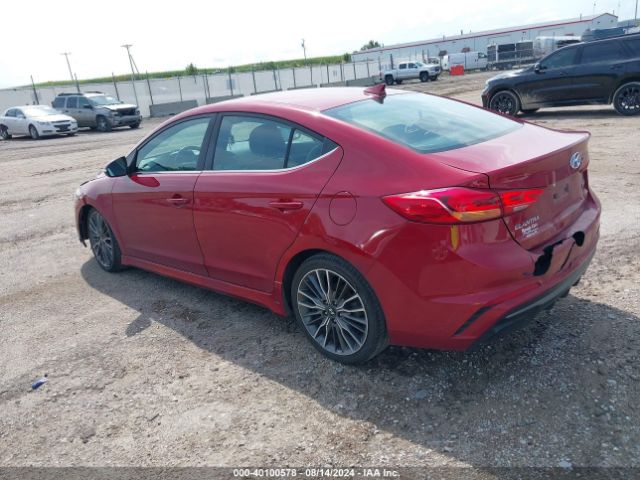 KMHD04LB3JU452892 Hyundai Elantra Sport