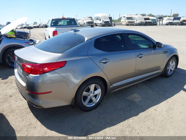 KIA Optima Lx 2014 5XXGM4A77EG331928 Image 4
