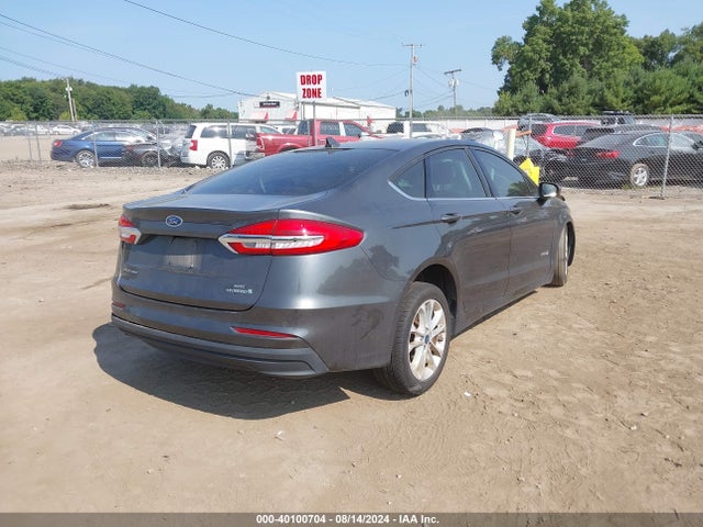Ford Fusion Hybrid Se 2019 3FA6P0LU6KR147128 Image 4