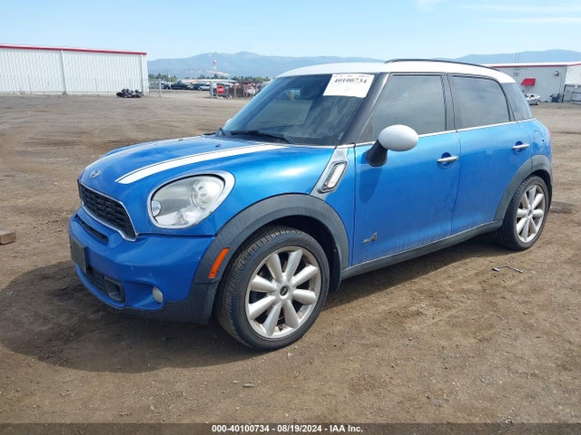 2011 MINI COOPER S COUNTRYMAN WMWZC5C54BW899932 Photo 1