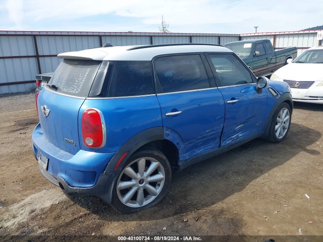 2011 MINI COOPER S COUNTRYMAN WMWZC5C54BW899932 Photo 3