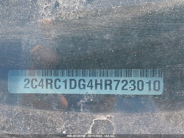 2C4RC1DG4HR723010 Chrysler Pacifica Touring