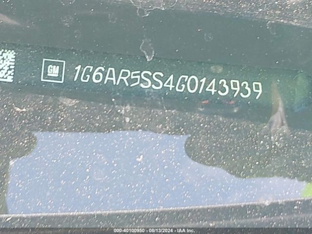 1G6AR5SS4G0143939 Cadillac Cts Luxury Collection