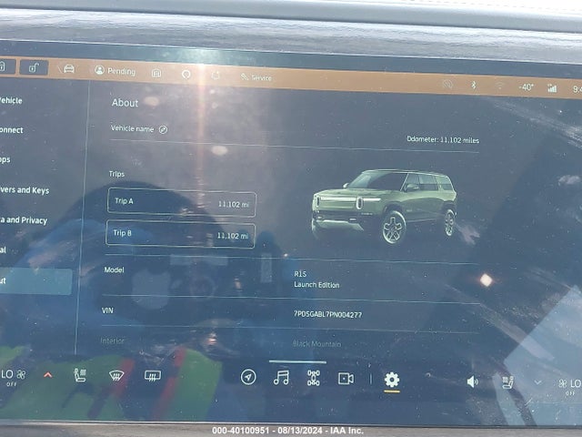 Rivian R1s Launch Edition 2023 7PDSGABL7PN004277 Image 14