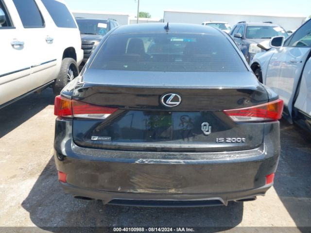JTHBA1D26H5047313 Lexus IS 200T