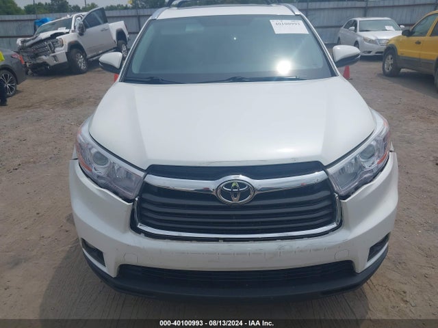 Toyota Highlander Xle V6 2015 5TDKKRFH5FS115039 Image 12