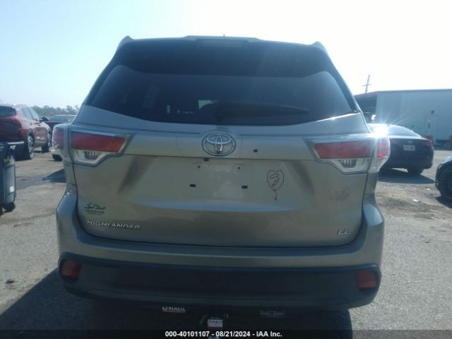 5TDZKRFH1FS090042 Toyota Highlander Le Plus V6