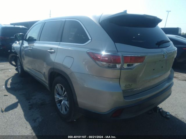 5TDZKRFH1FS090042 Toyota Highlander Le Plus V6