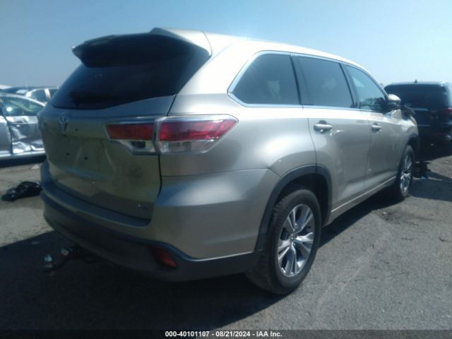 5TDZKRFH1FS090042 Toyota Highlander Le Plus V6