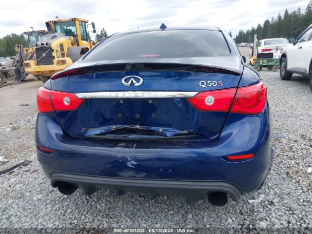 JN1FV7AP9HM850541 Infiniti Q50 3.0t Red Sport 400