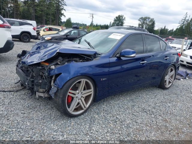 JN1FV7AP9HM850541 Infiniti Q50 3.0t Red Sport 400