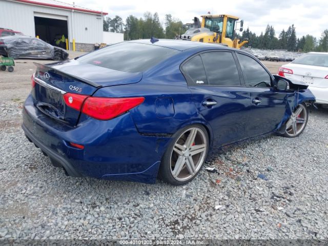 JN1FV7AP9HM850541 Infiniti Q50 3.0t Red Sport 400
