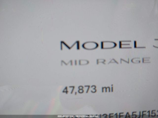 5YJ3E1EA5JF152901 Tesla Model 3 Long Range/mid Range
