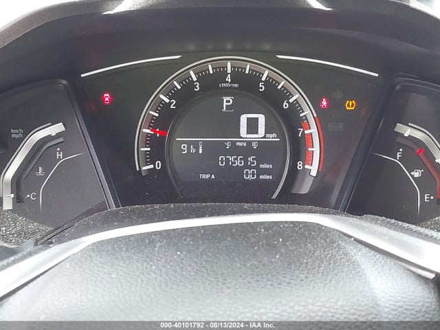 Honda Civic Lx 2017 2HGFC2F54HH538497 Image 7