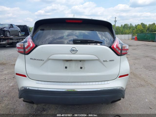 5N1AZ2MH9JN157953 Nissan MURANO SL