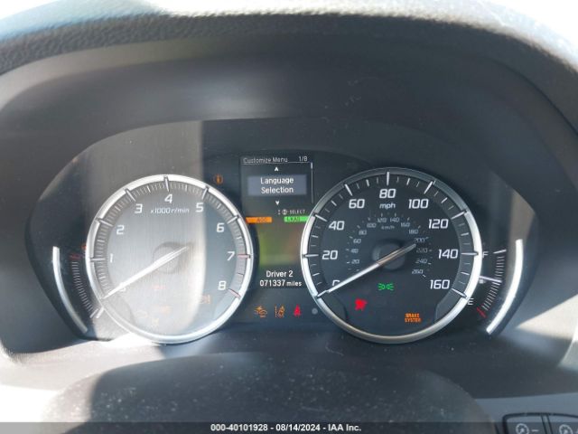 5J8YD4H59KL012598 Acura Mdx Tech Pkg