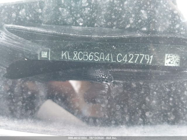 KL8CB6SA4LC427791 Chevrolet Spark Fwd Ls Automatic