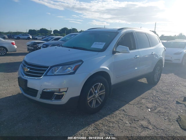 Chevrolet Traverse 2lt 2017 1GNKRHKD8HJ350387 Image 2