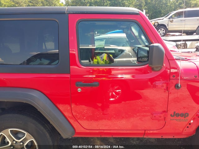 1C4GJXAN1MW804180 Jeep Wrangler Sport S 4x4