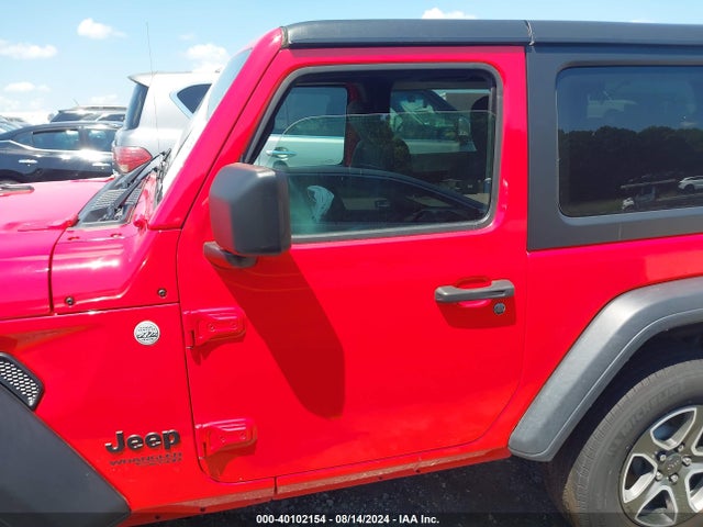 1C4GJXAN1MW804180 Jeep Wrangler Sport S 4x4