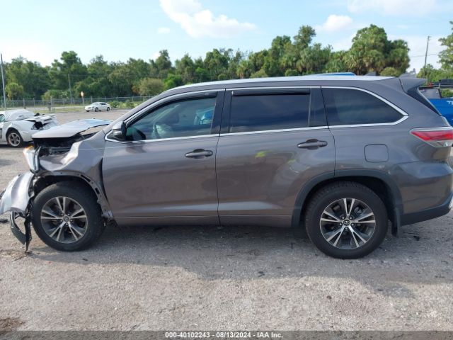 5TDKKRFH9GS156940 Toyota Highlander Xle V6