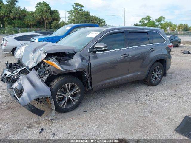 5TDKKRFH9GS156940 Toyota Highlander Xle V6