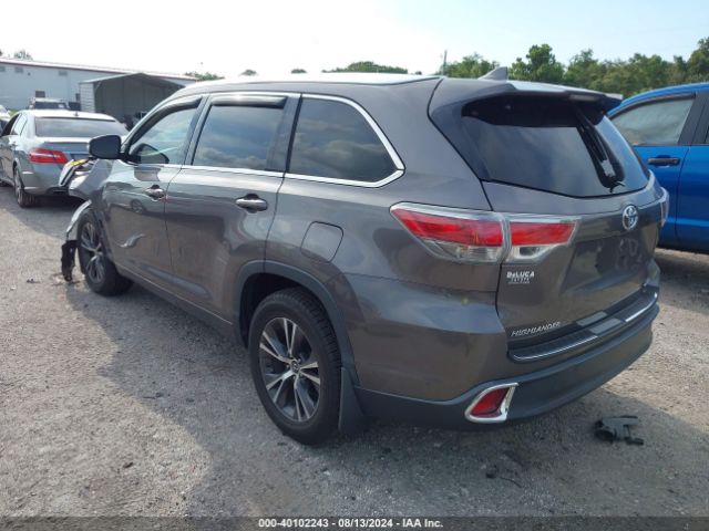 5TDKKRFH9GS156940 Toyota Highlander Xle V6
