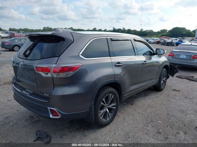 5TDKKRFH9GS156940 Toyota Highlander Xle V6